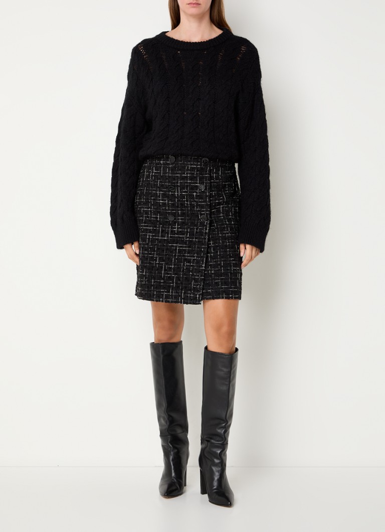 Maglione a trecce in misto lana d'alpaca di Claudia Sträter
