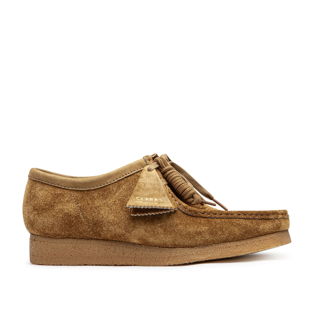 Clarks Wallabee Hairy Suede 261688527 / braun