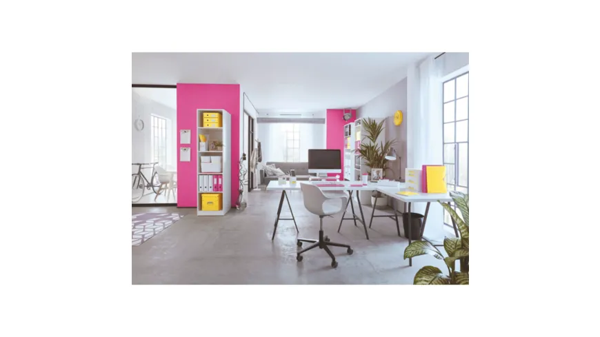 LEITZ Ordner Active WOW breit A4 pink pink