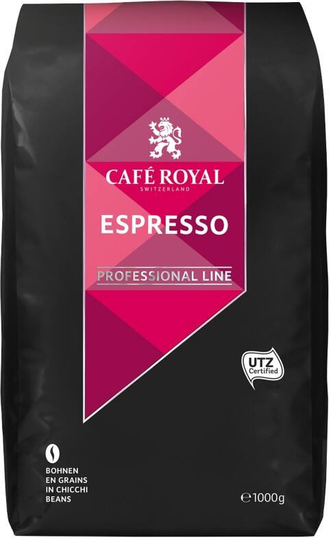 CAFÉ ROYAL Kaffeebohnen Espresso 1 kg Professional Line