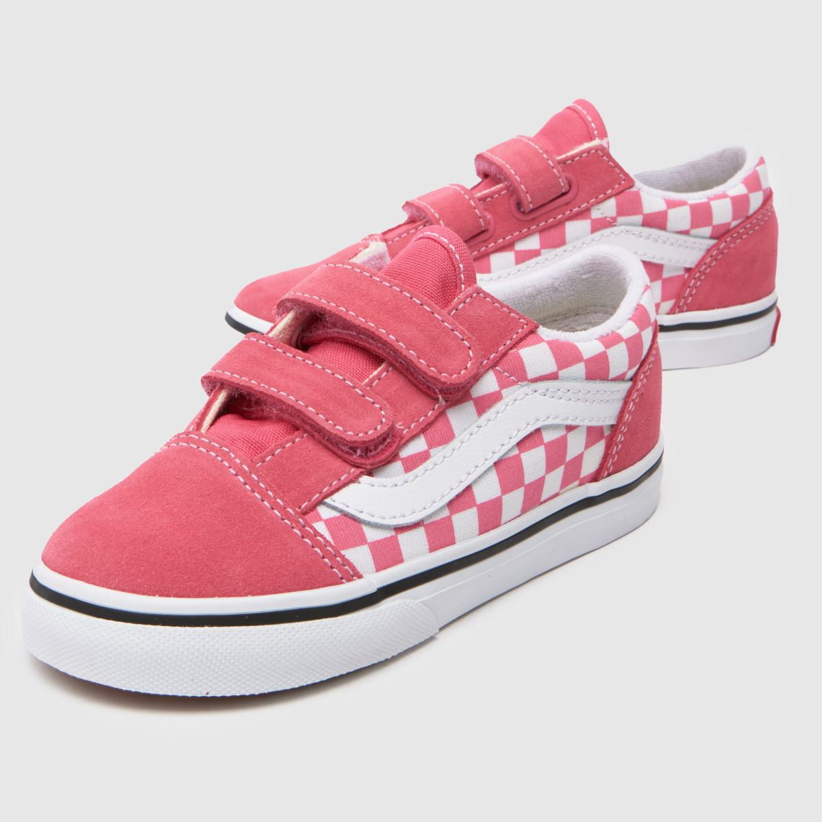 Vans rosa Old Skool v flickor småbarnsskor