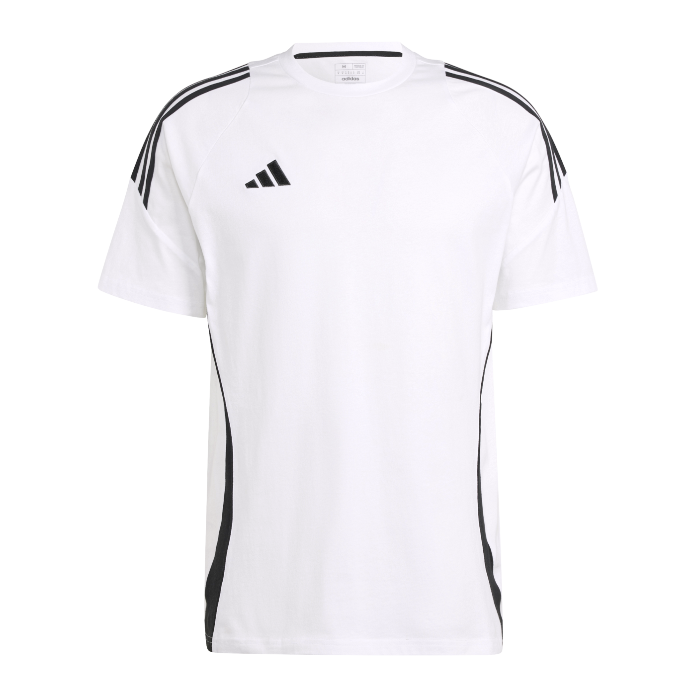 adidas Tiro 24 T-Shirt Weiss Schwarz