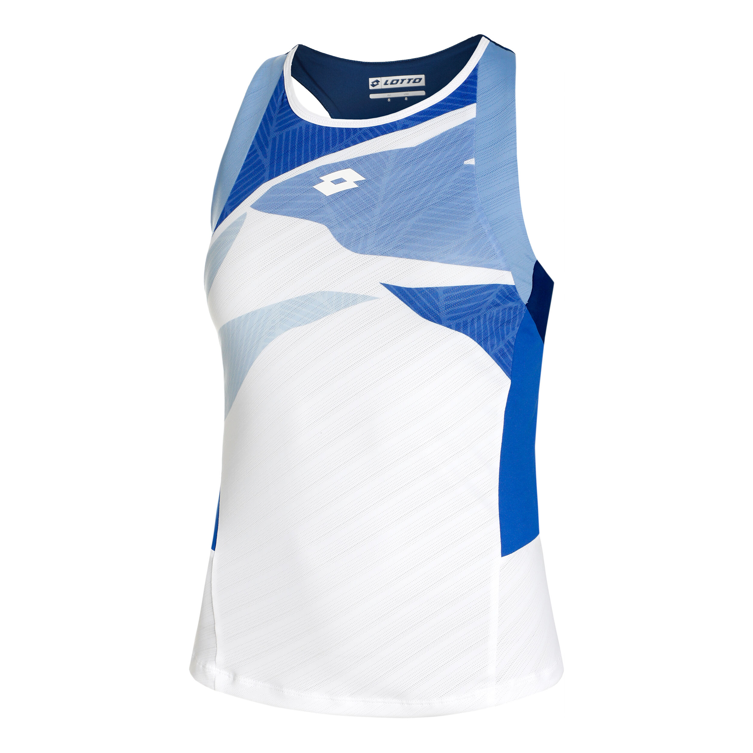 Tech 1 D2 Tank-Top Damen - Weiß, Blau
