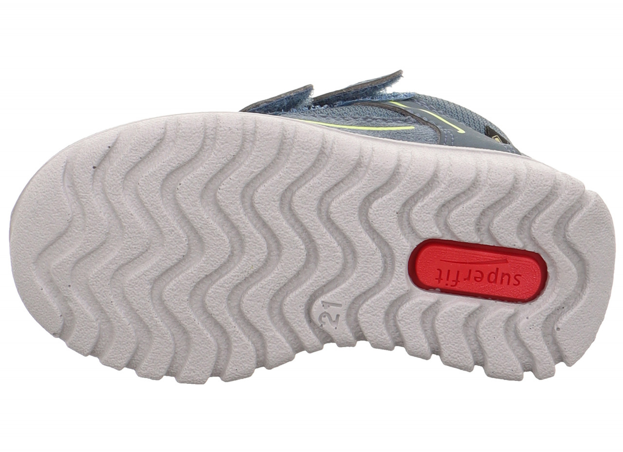 SPORT7 MINI - Blau/GelbSneaker high mit Klettverschluss