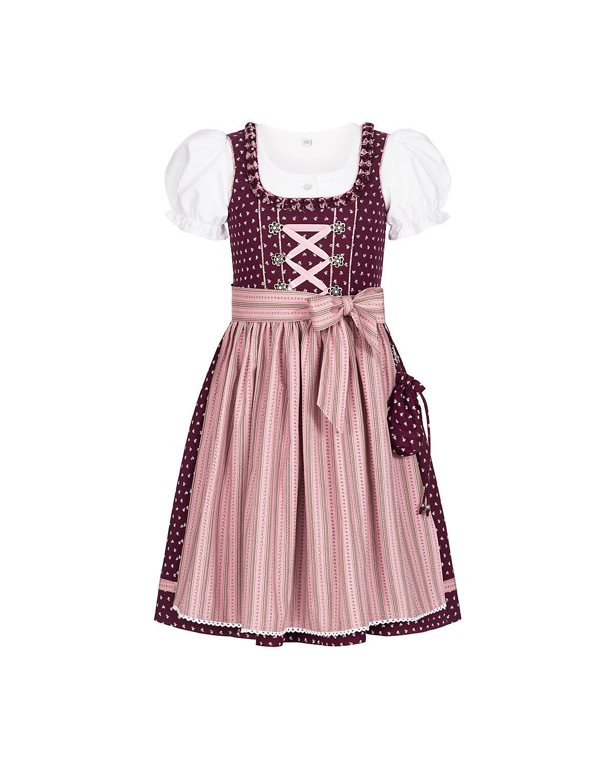 Kinderdirndl 3-teilig Nabilia für Mädchen