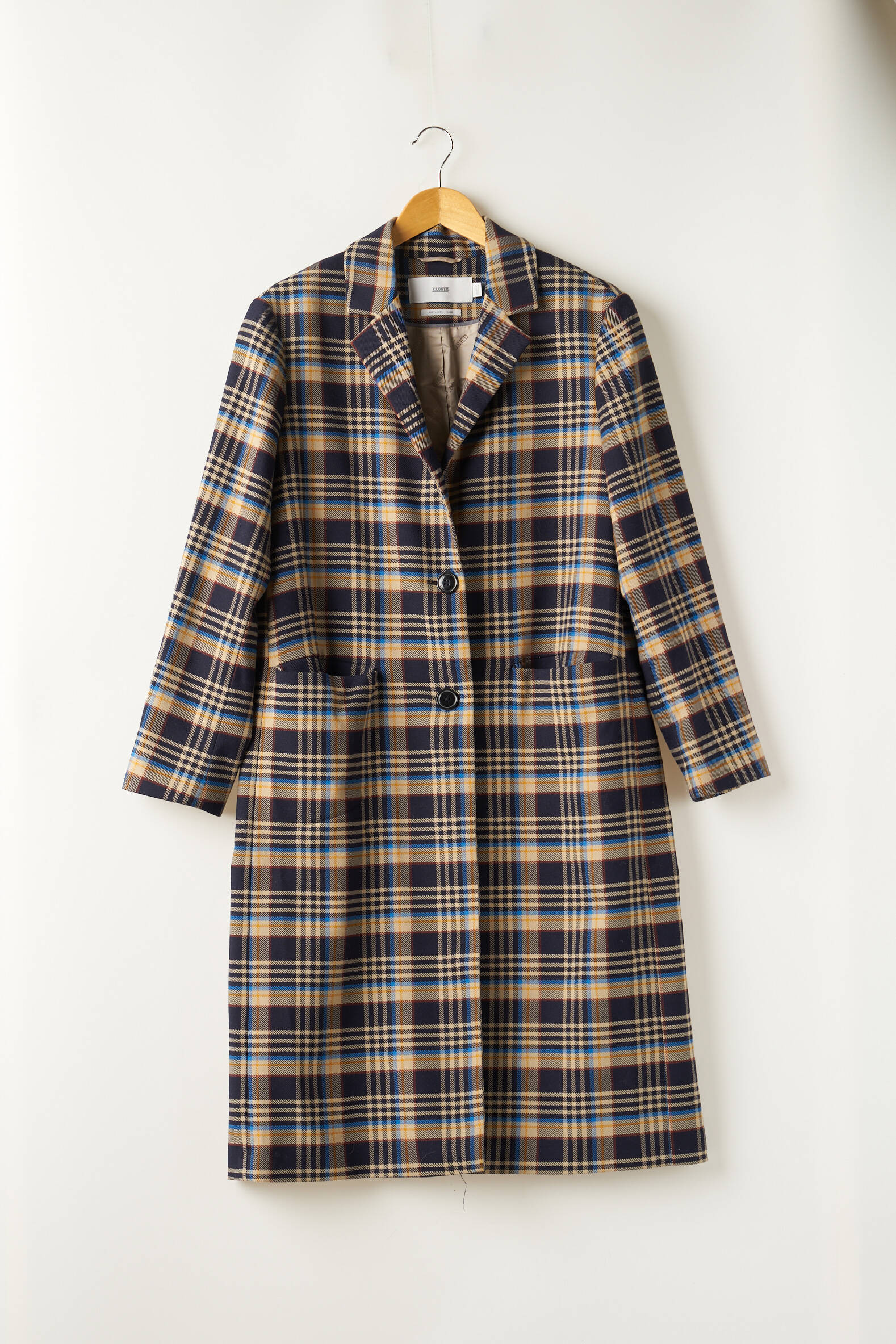 Closed Manteaux Longs Femme couleur bleu