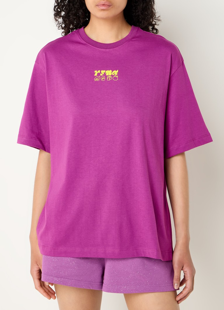 Μπλούζα Refined Department Maggy με λογότυπο και στάμπα στο πίσω μέρος