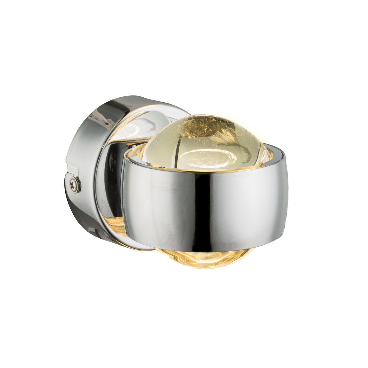 Globo Lighting - RANDI - Wandleuchte Metall verchromt, 2x LED
