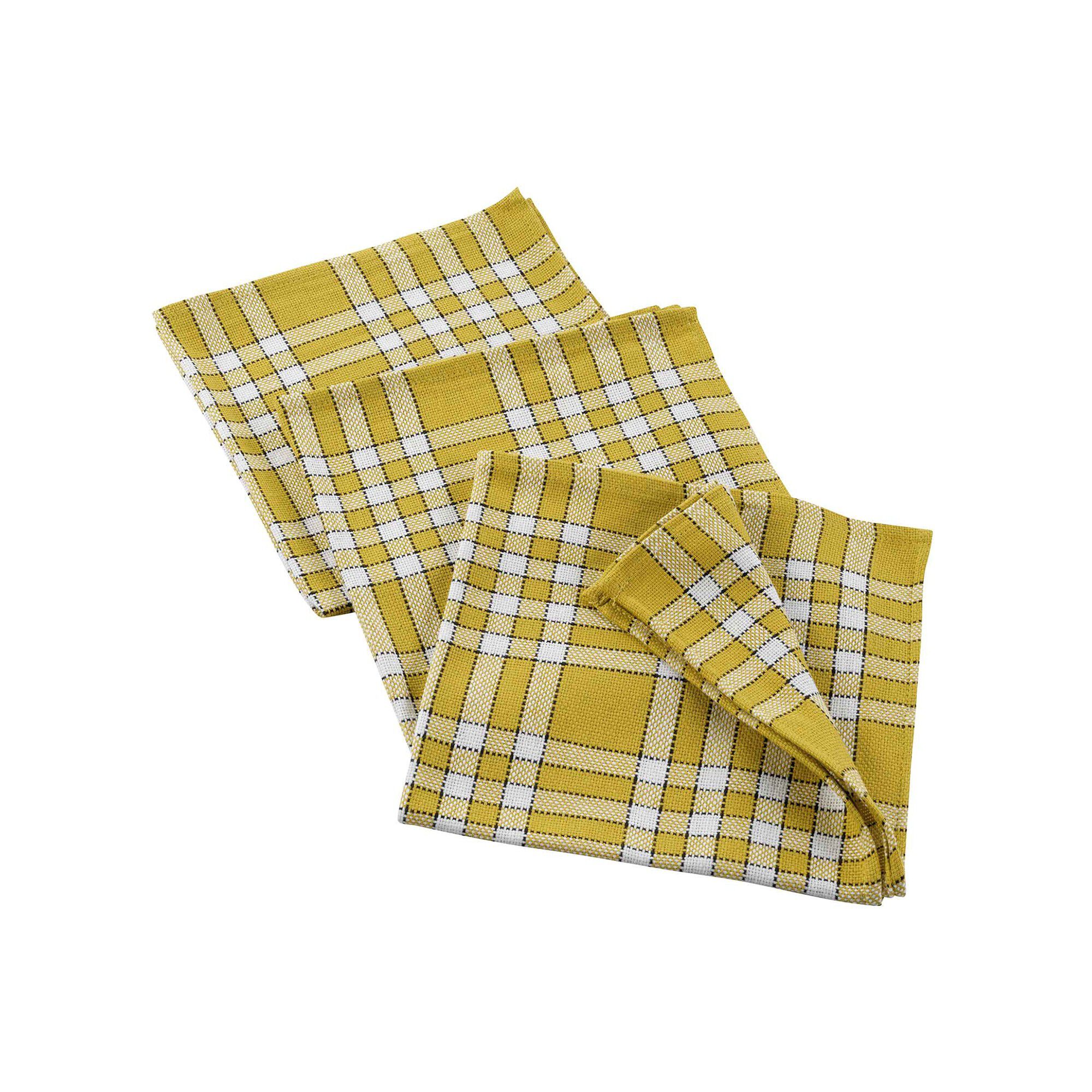 Serviette de table carreaux