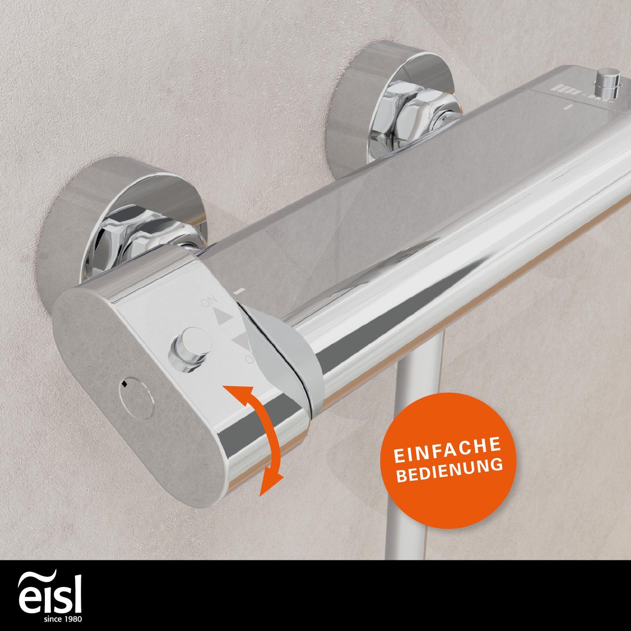 Eisl CARNEO Thermostat Duscharmatur