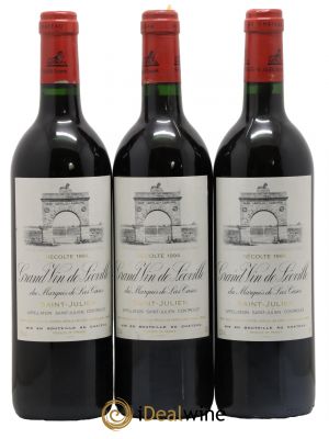 Château Léoville Las Cases 2ème Grand Cru Classé  1994 - Lot de 3 Bouteilles