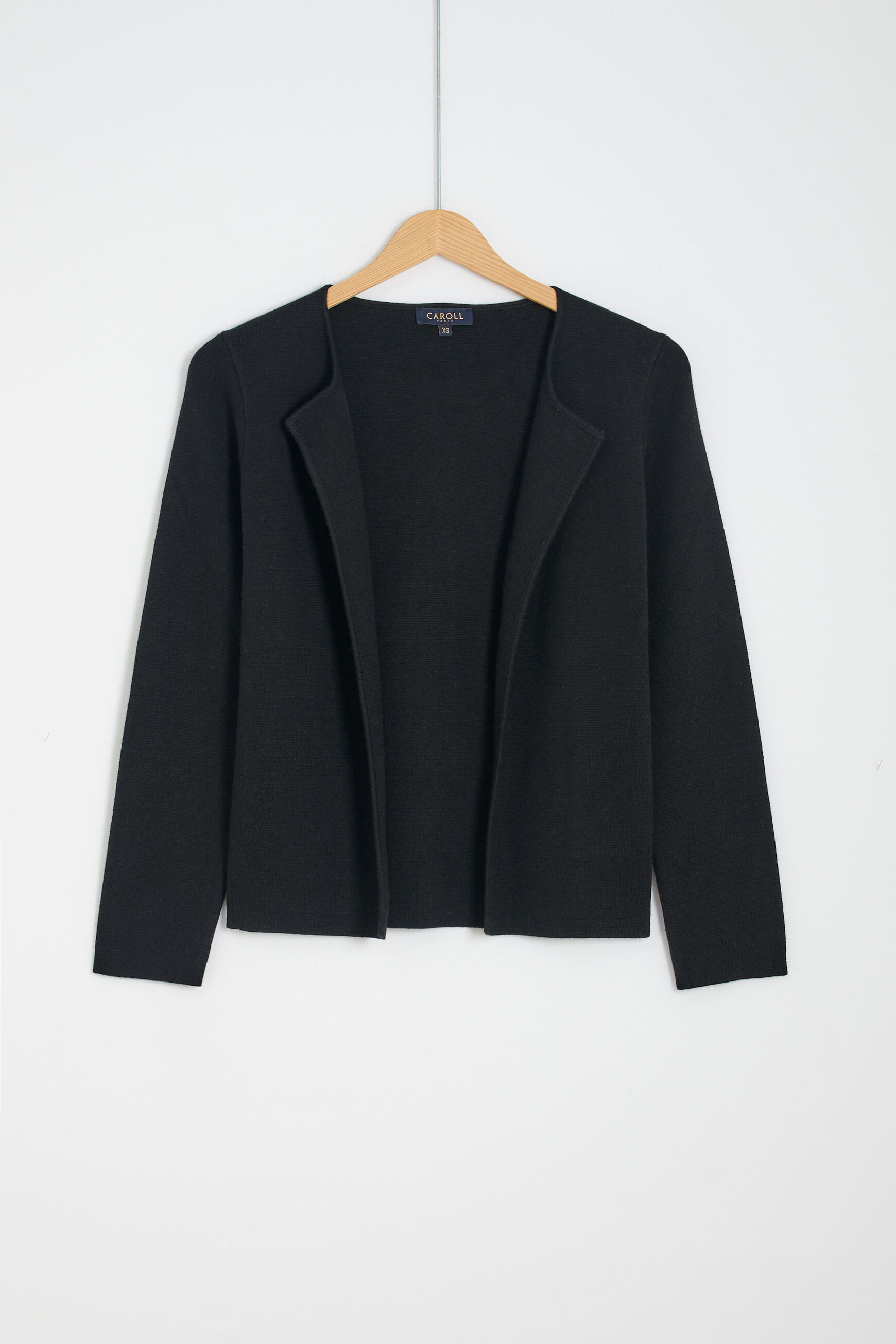 gilet flora noir femme