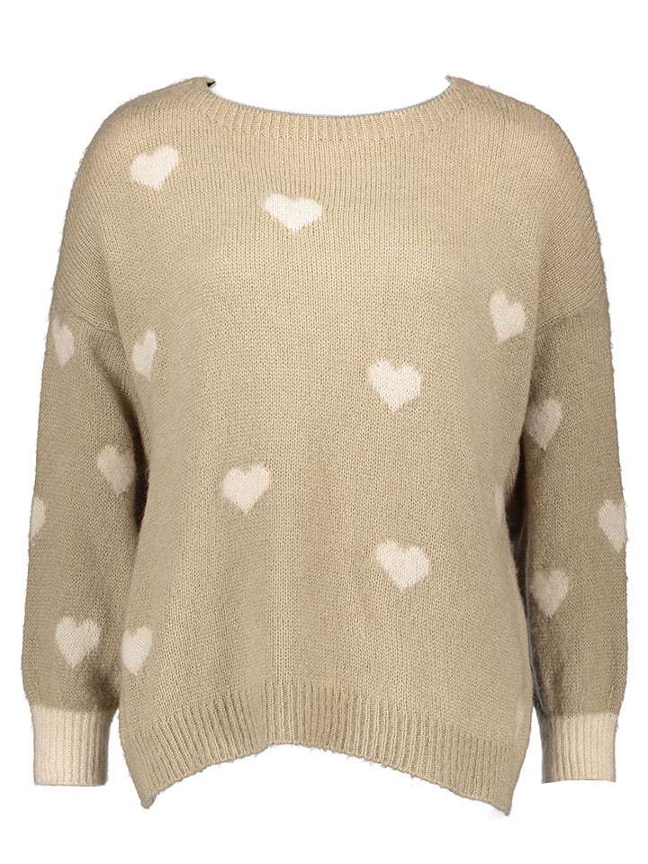 miss goodlife Pullover in Beige günstig kaufen