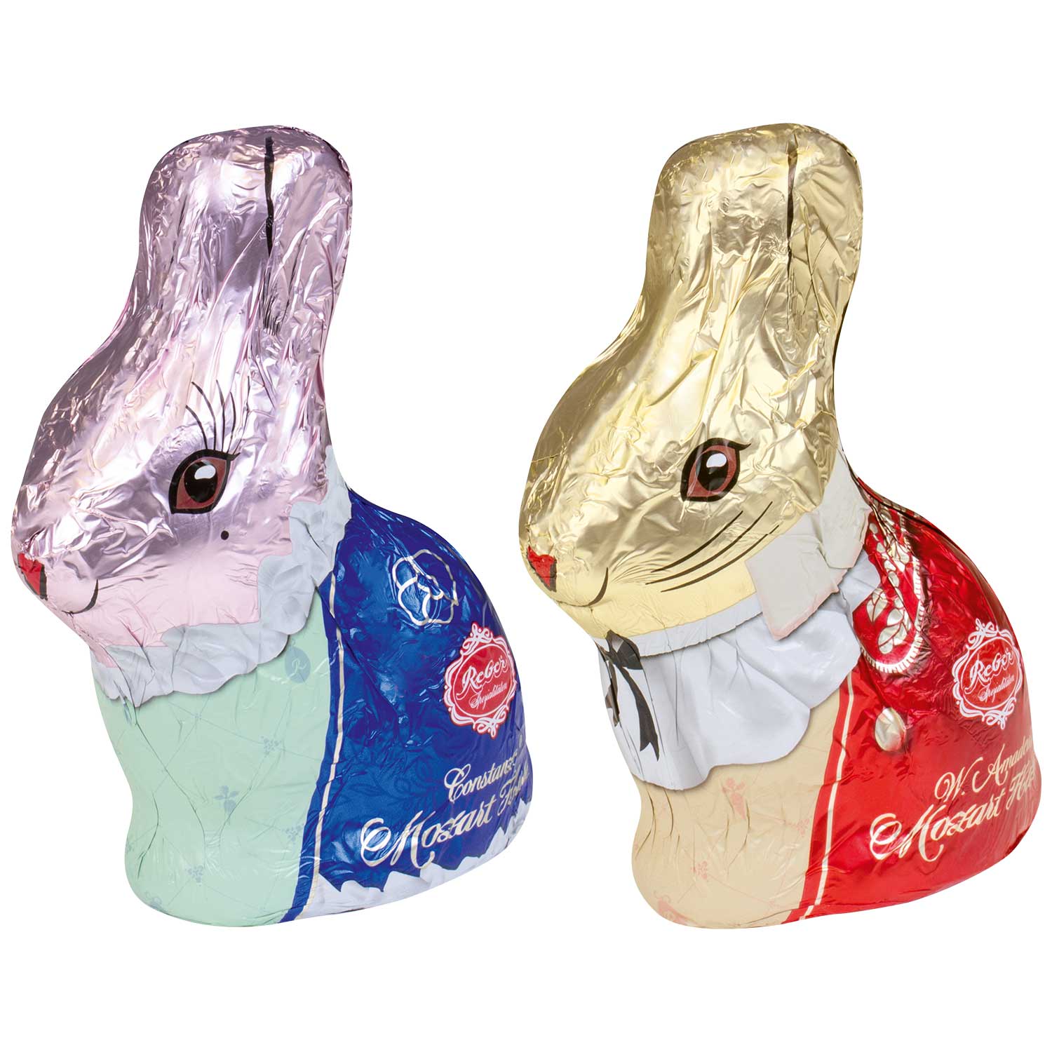 Reber W. Amadeus Mozart & Constanze Mozart Hase 16x110g