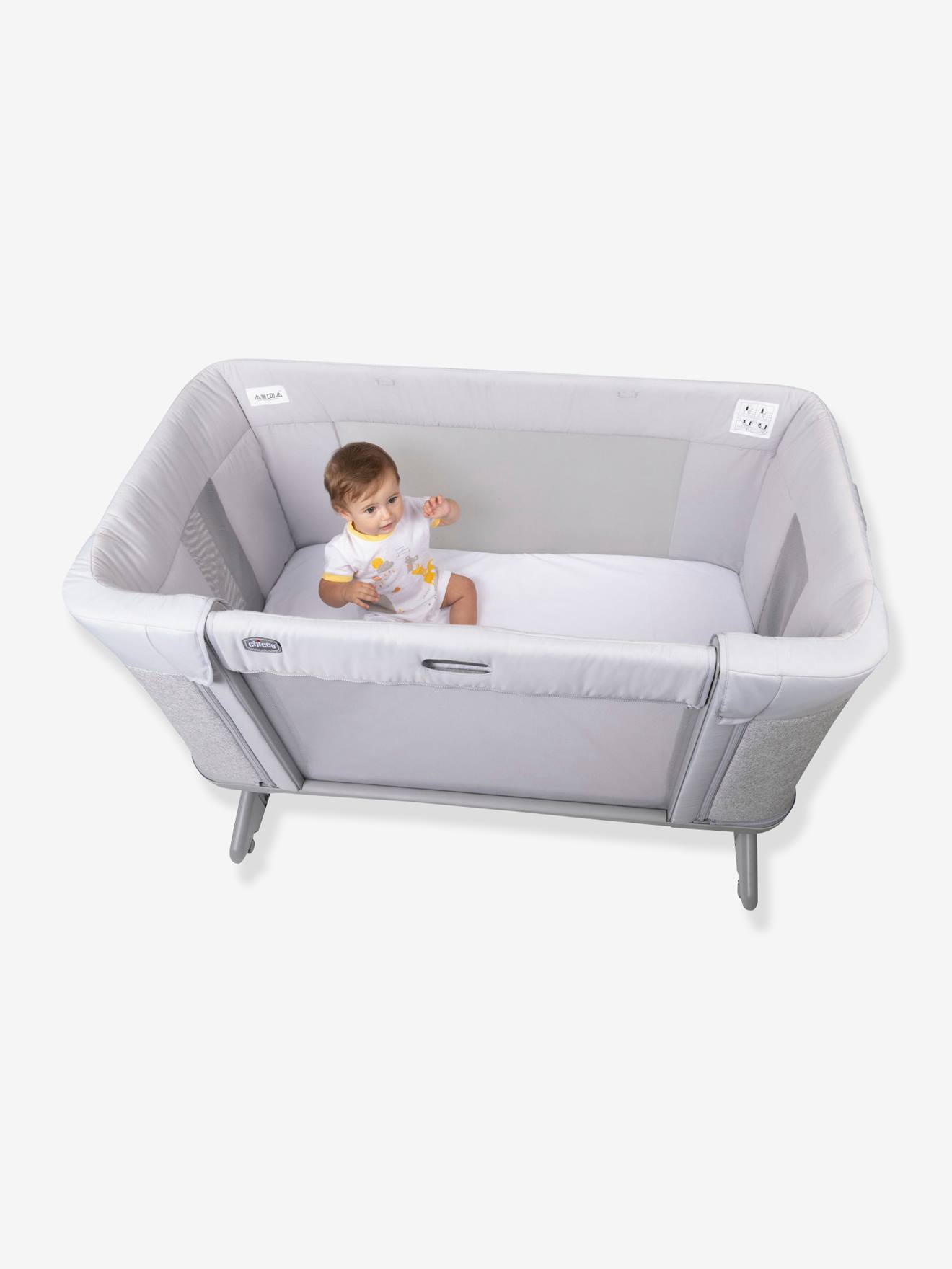 Chicco Mitwachsendes Beistellbett NEXT2ME FOREVER CHICCO - grau