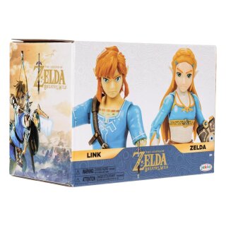 The Legend of Zelda Actionfiguren 2er-Pack - Prinzessin Zelda, Link