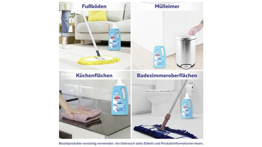 Sagrotan Allzweck- & Boden-Reiniger Frischetraum 1500 ml 1.5 l