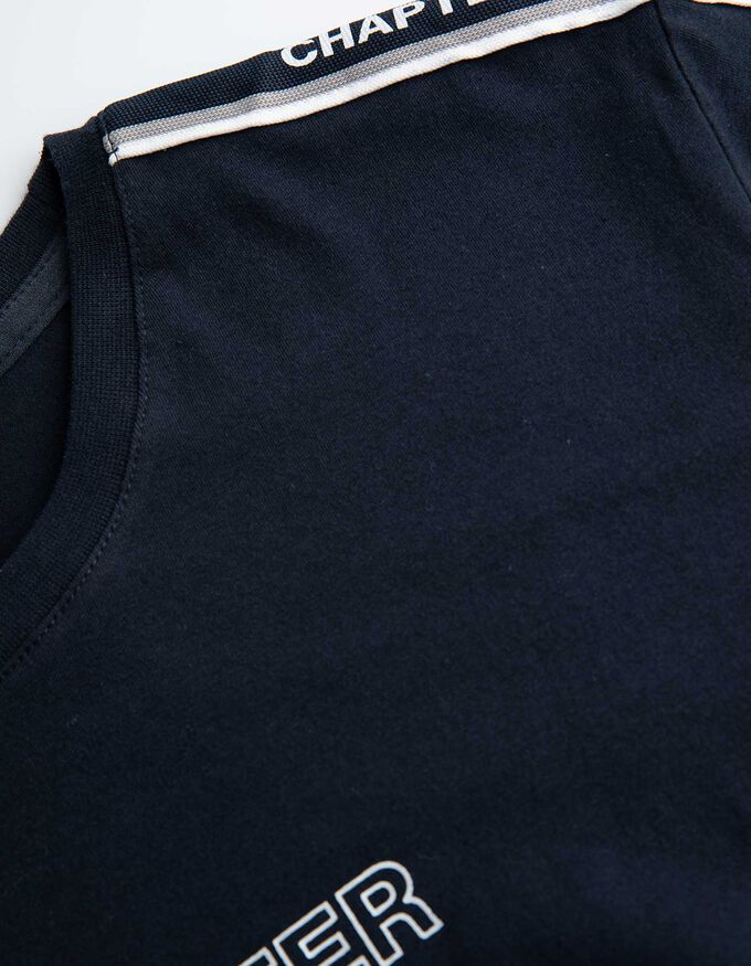 T-Shirt - Kontraststreifen