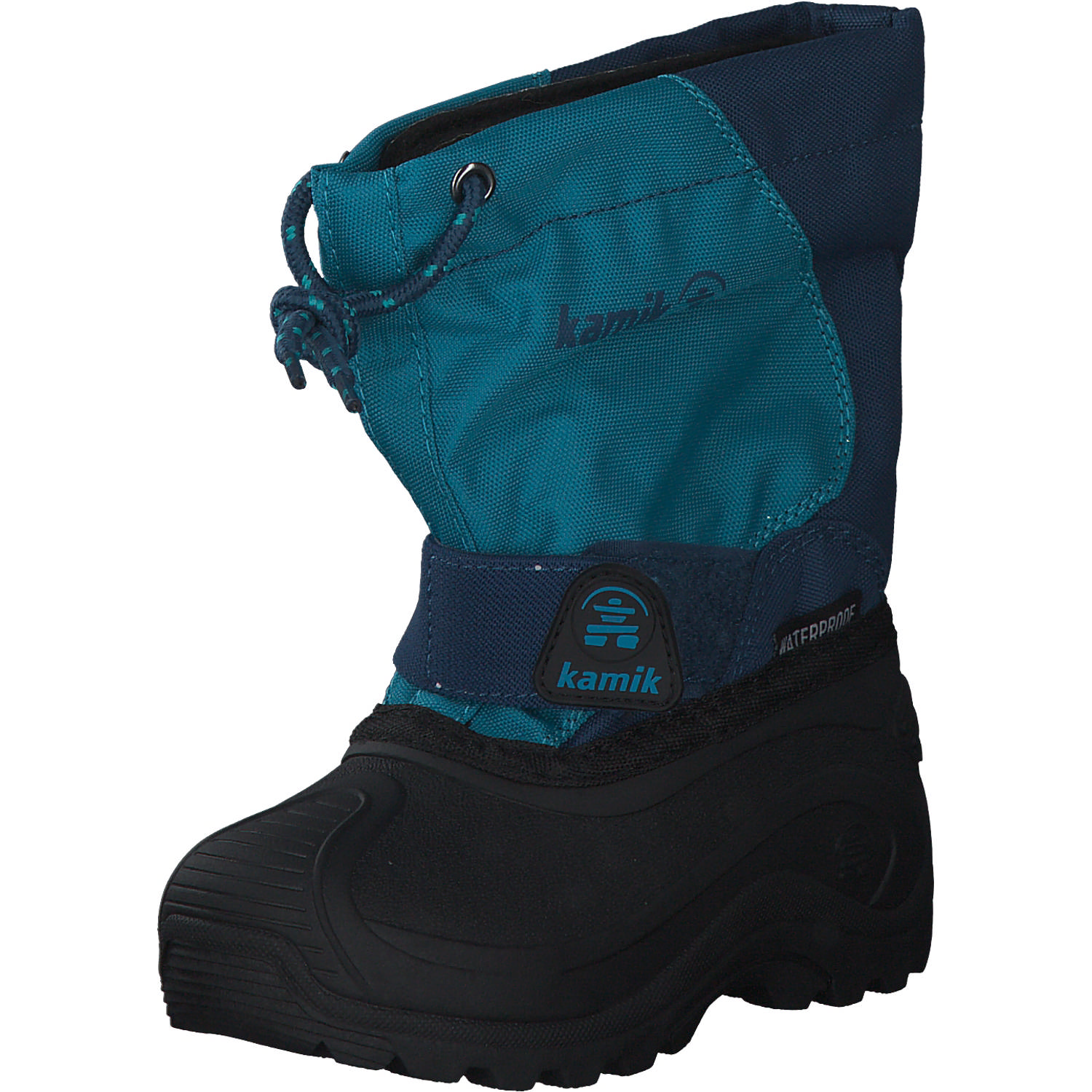 Kamik Snowfox 3WP NF8403/NF4403 M, Winterstiefel, Kinder, Blau/Schwarz