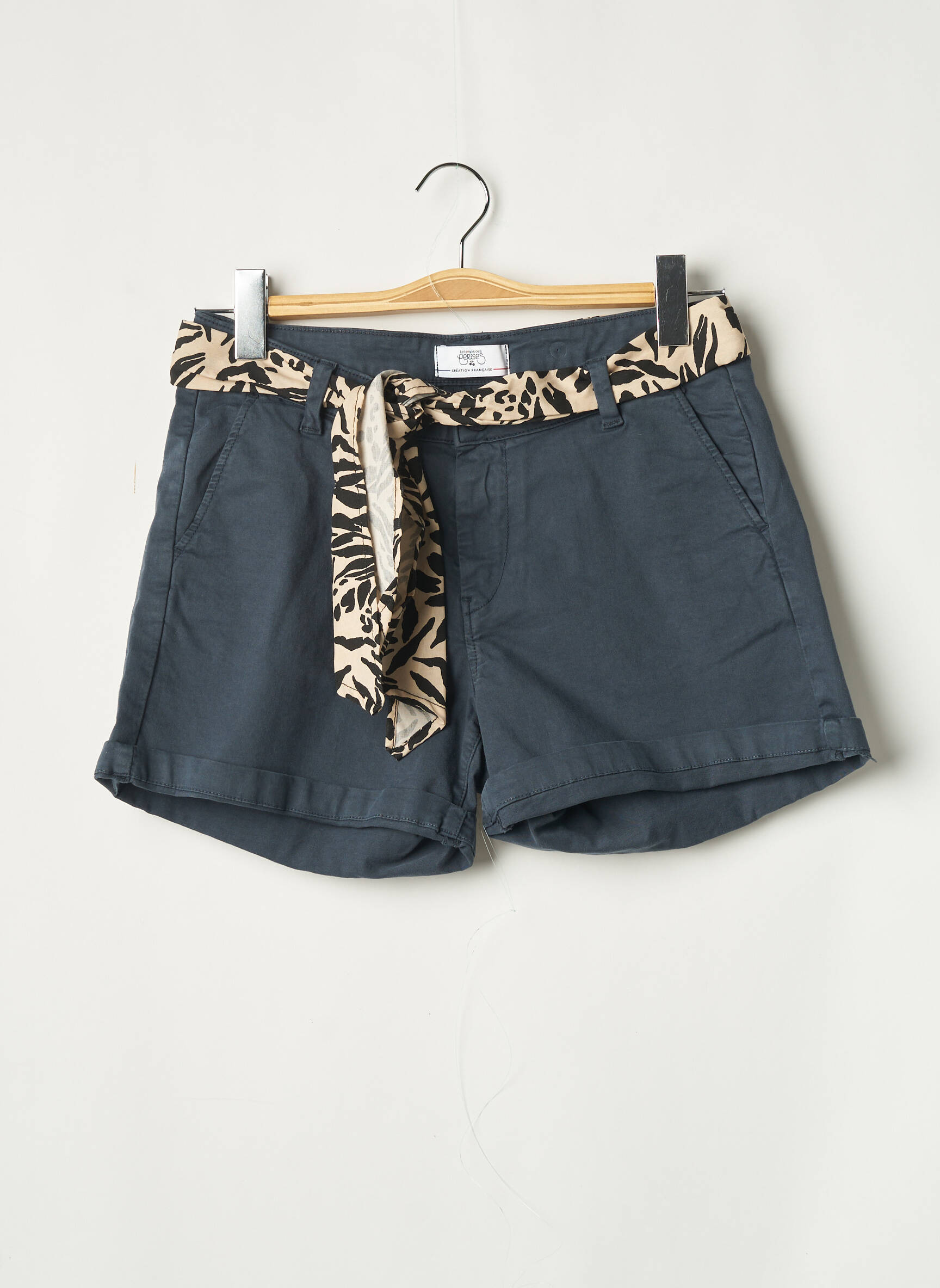 Le Temps Des Cerises Shorts 1 Femme couleur bleu