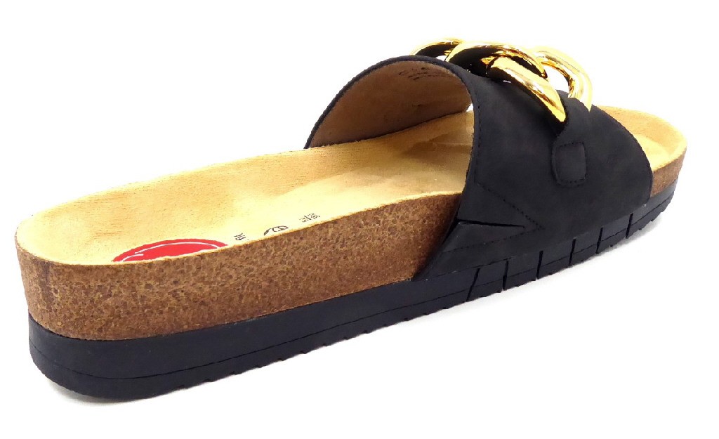 JANA Klassische Sandalen schwarz