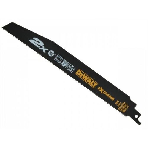 DeWalt DT2308L-QZ tartozékok 2x bontáshoz 228 x 2,5 mm-es ortfűrészlap (5 darab) univerzális alkalmazáshoz