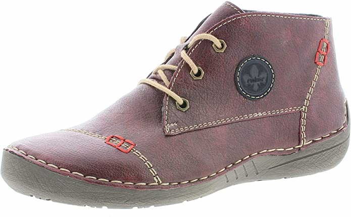 RIEKER Stiefeletten rot