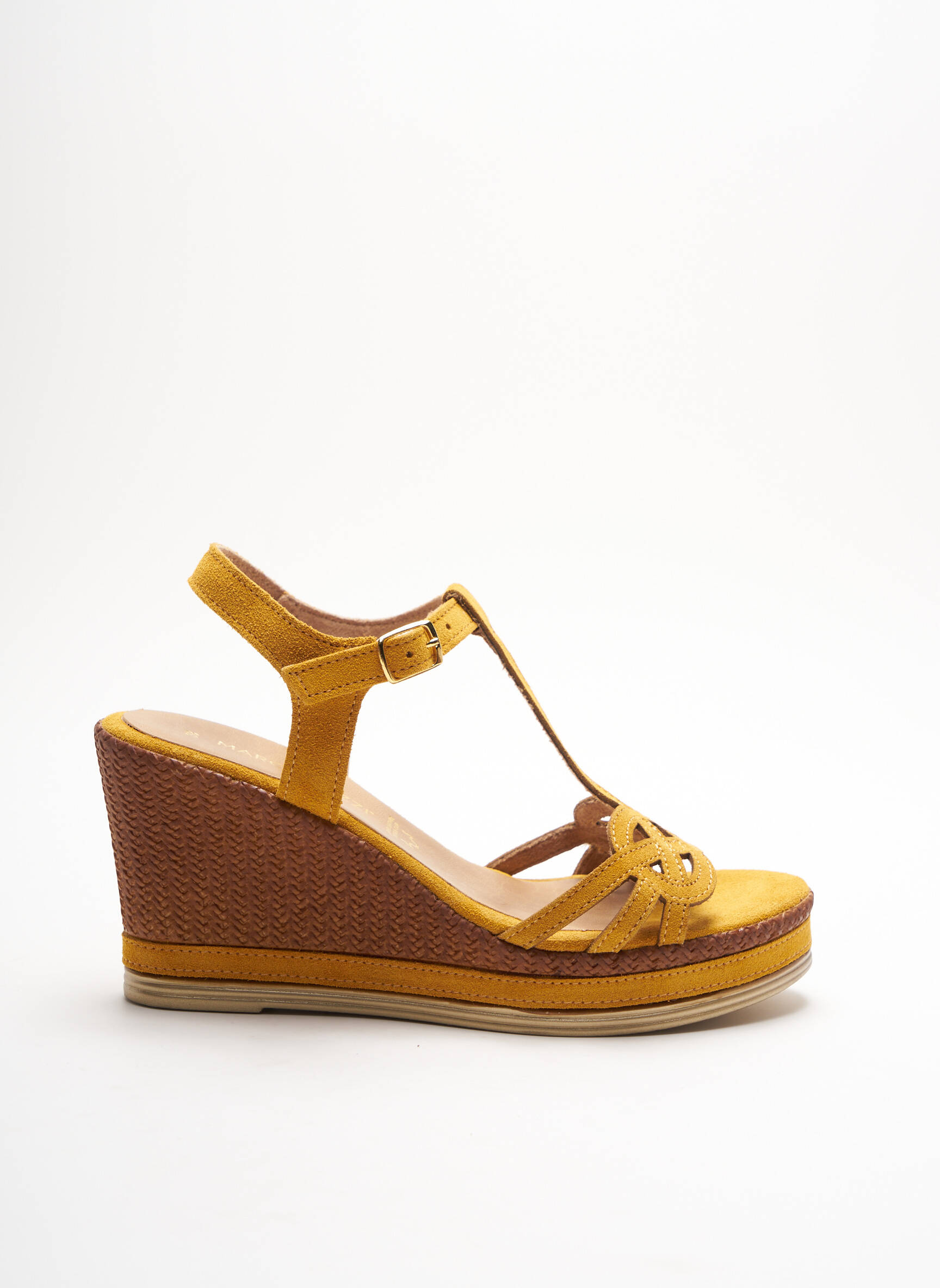 Marco Tozzi Sandales Nu Pieds Femme couleur jaune