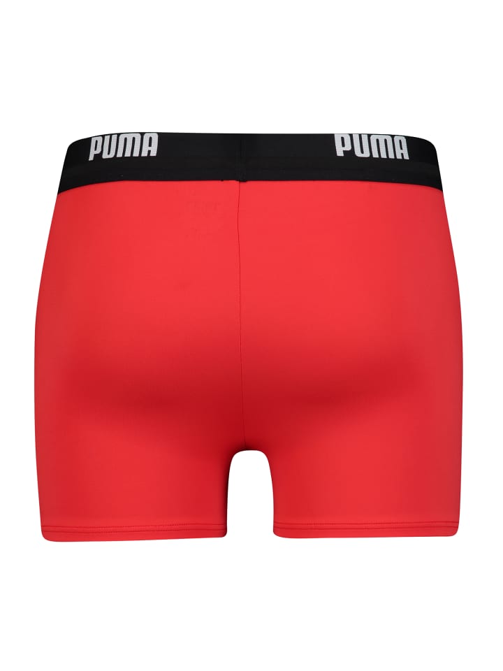 Puma Badehose PUMA SWIM MEN LOGO TRUNK in Red günstig kaufen
