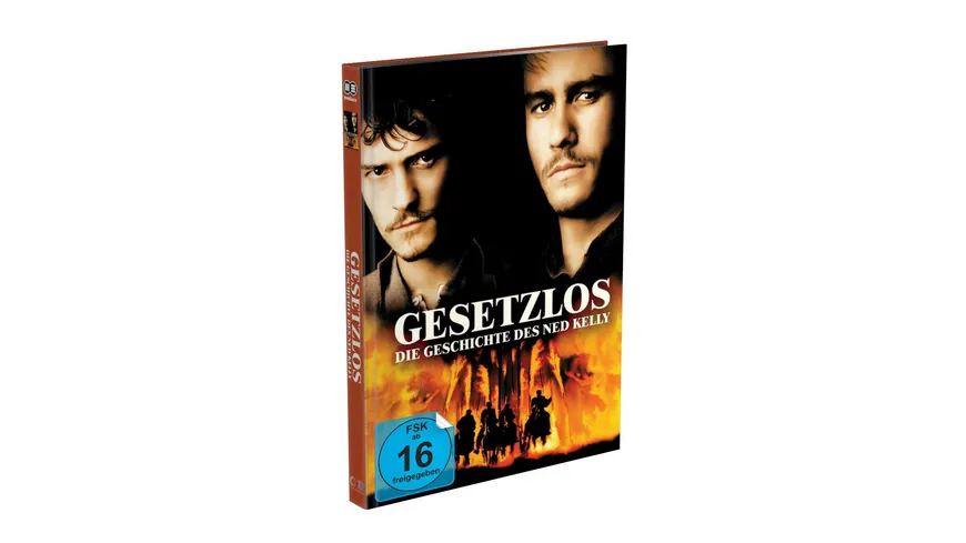 GESETZLOS - Die Geschichte des Ned Kelly - 2-Disc Mediabook - Cover A - Limited 333 Edition  (Blu-ray + DVD)