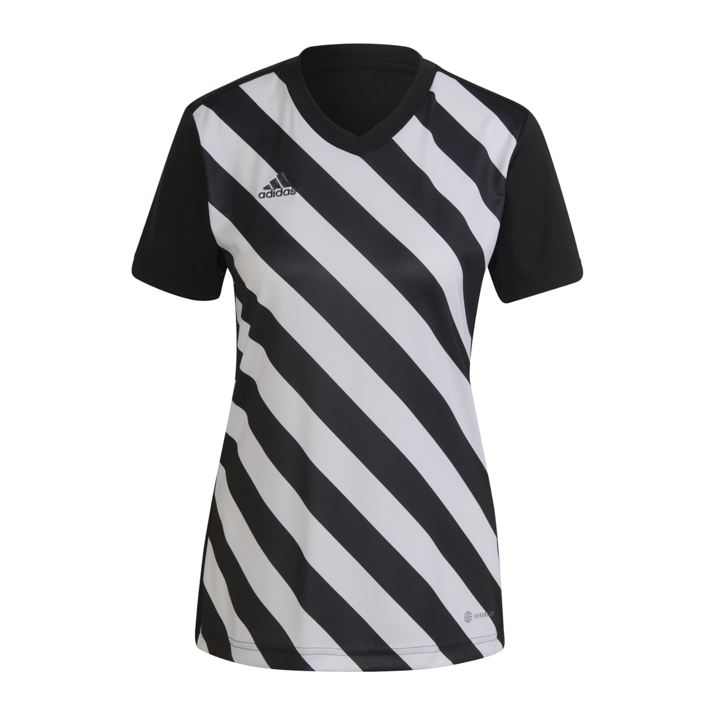 adidas Entrada 22 GFX Trikot Damen Weiss Schwarz