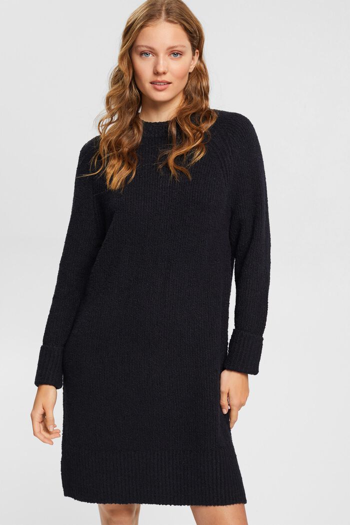 Strickkleid aus Slub-Jersey