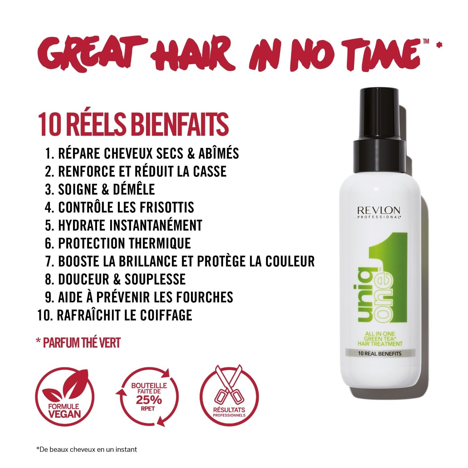 Trattamento per capelli Revlon Professional All In One al tè verde