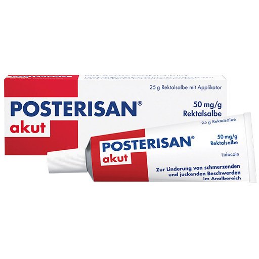 POSTERISAN Akut Salbe mit Lidocain  25 g  Salbe