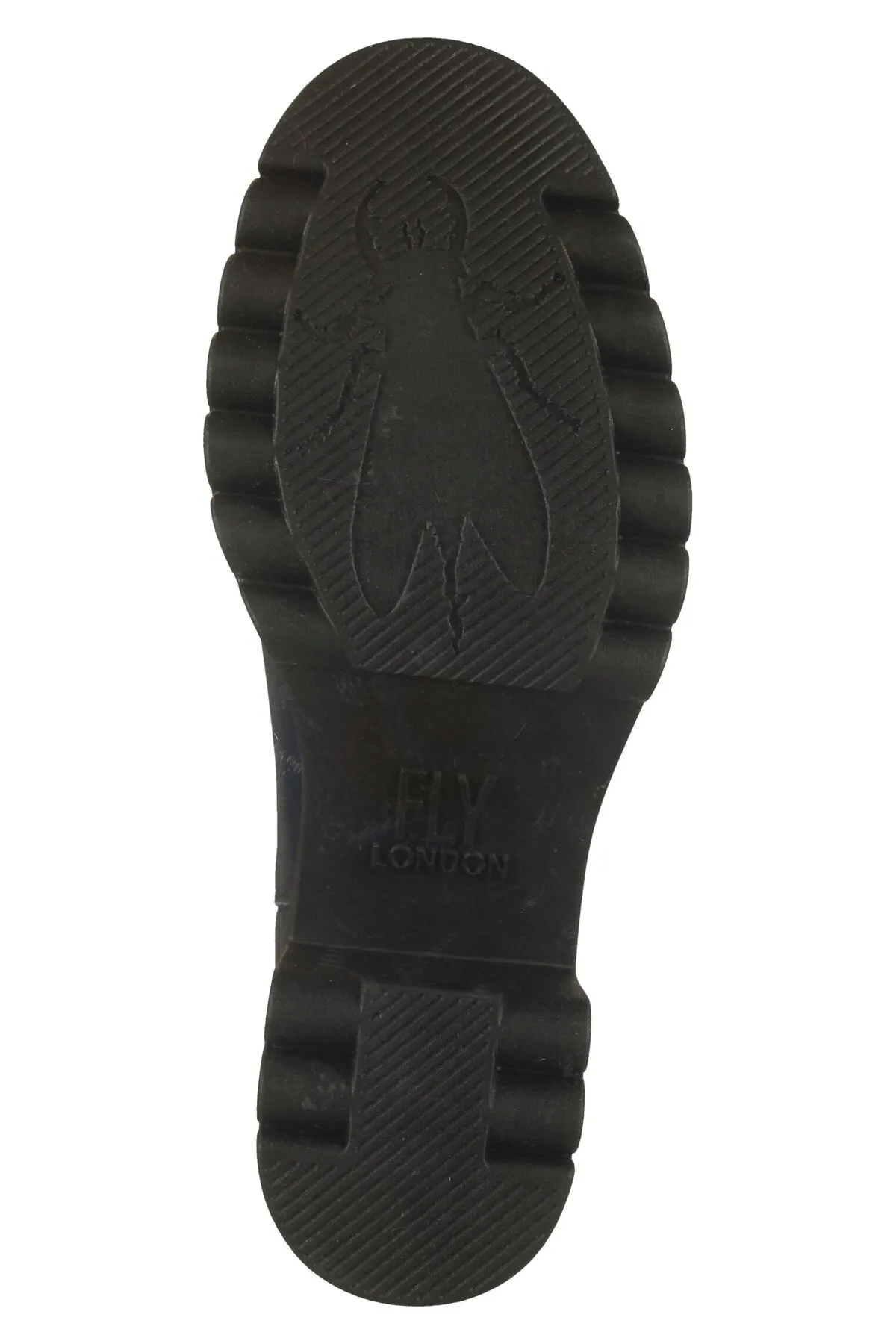 Fly London  Stiefelette - Dunkelblau - Blockabsatz