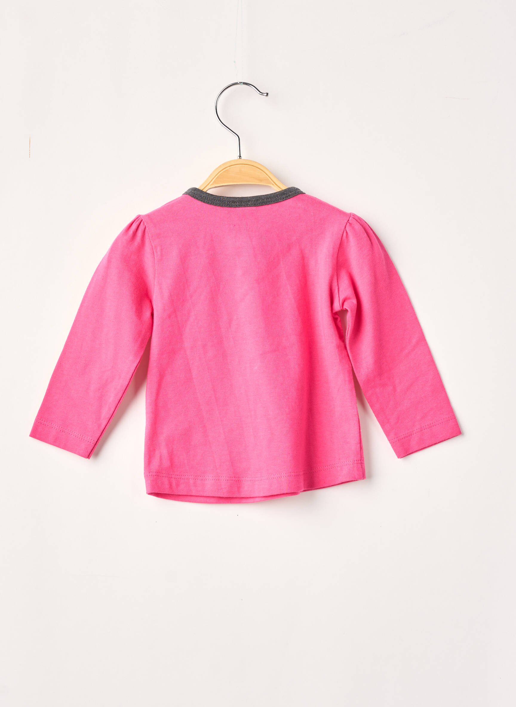 3 Pommes Tshirts Fille couleur rose