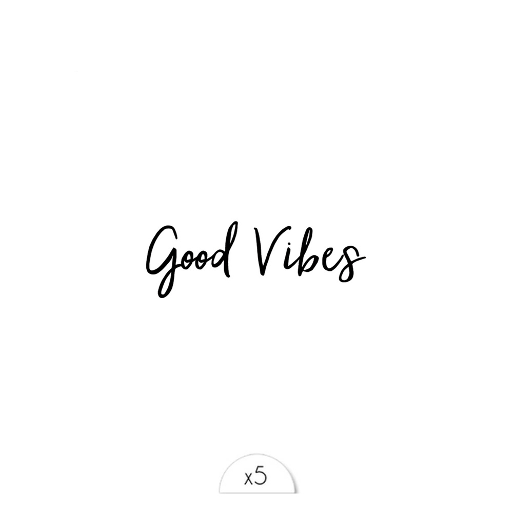 Sioou Goodvibes Tatouage éphémère
