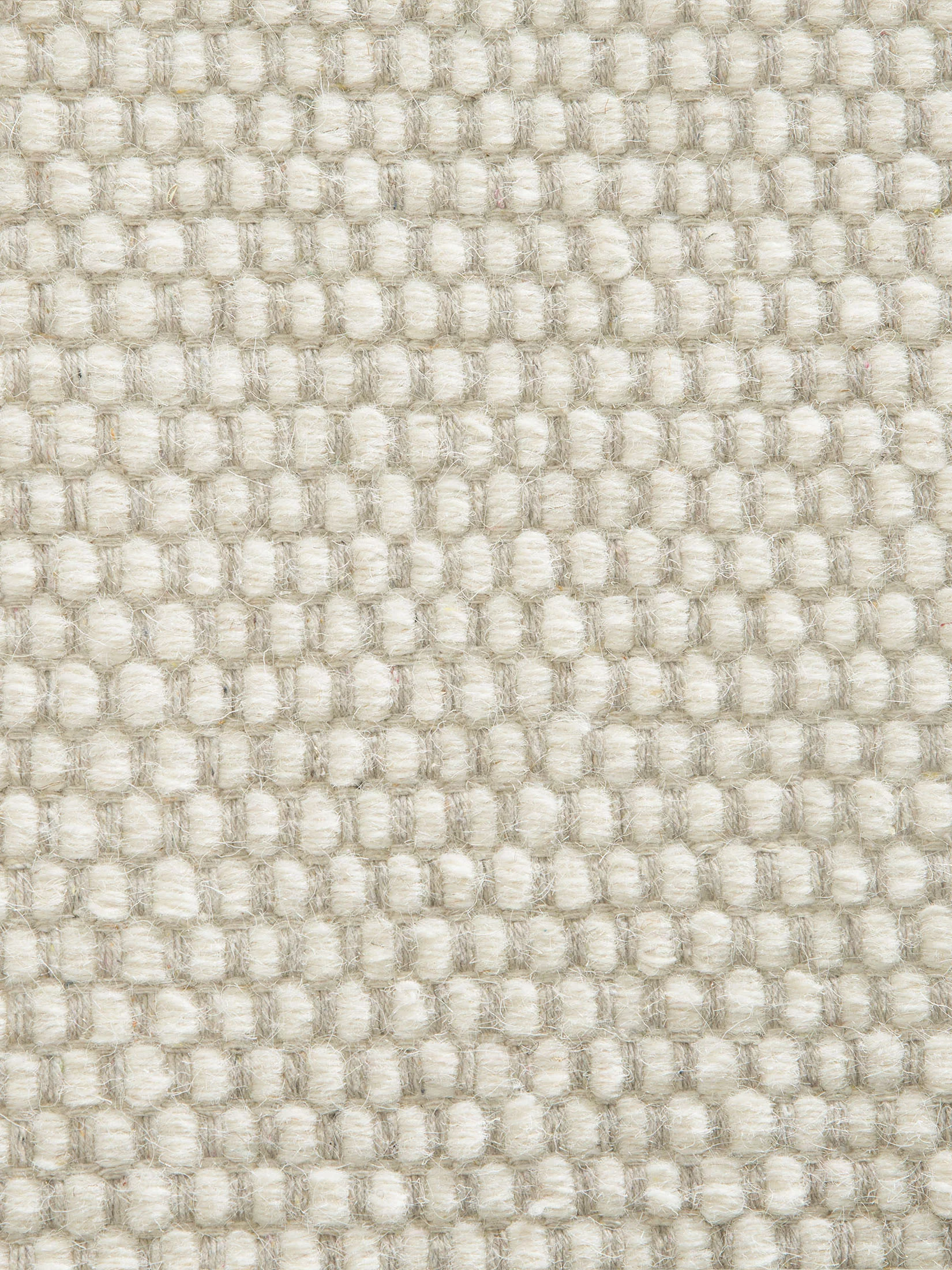 Haderup Woll-Teppich, White