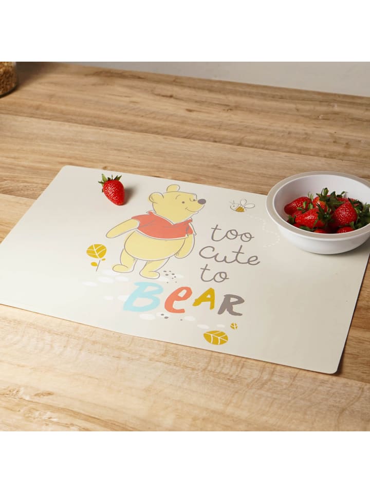 Geda Labels Platzset Winnie Pooh too Cute to Bear 2er Set in Beige - 43x29 günstig kaufen onesize