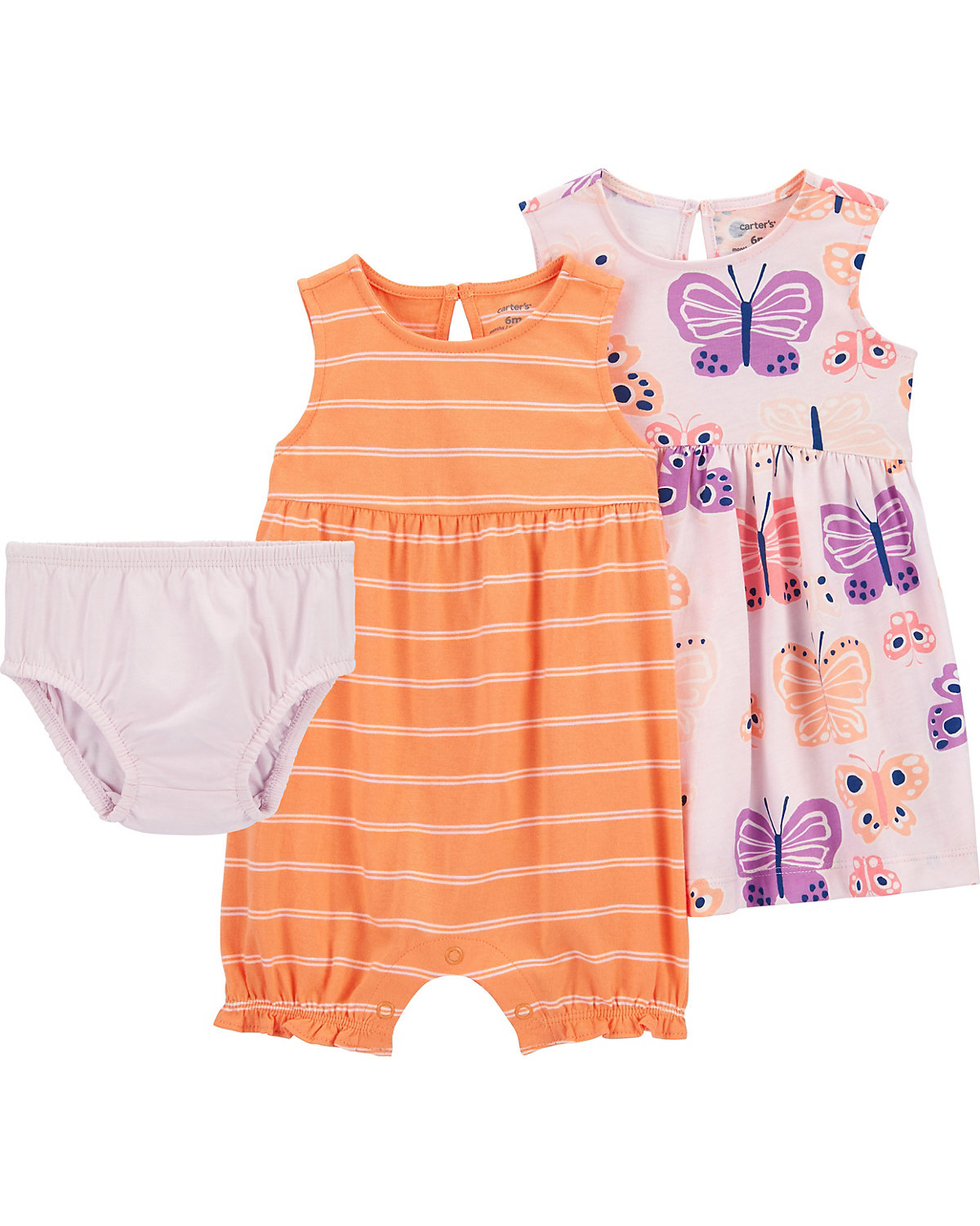 Baby Set Jerseykleid + Overall