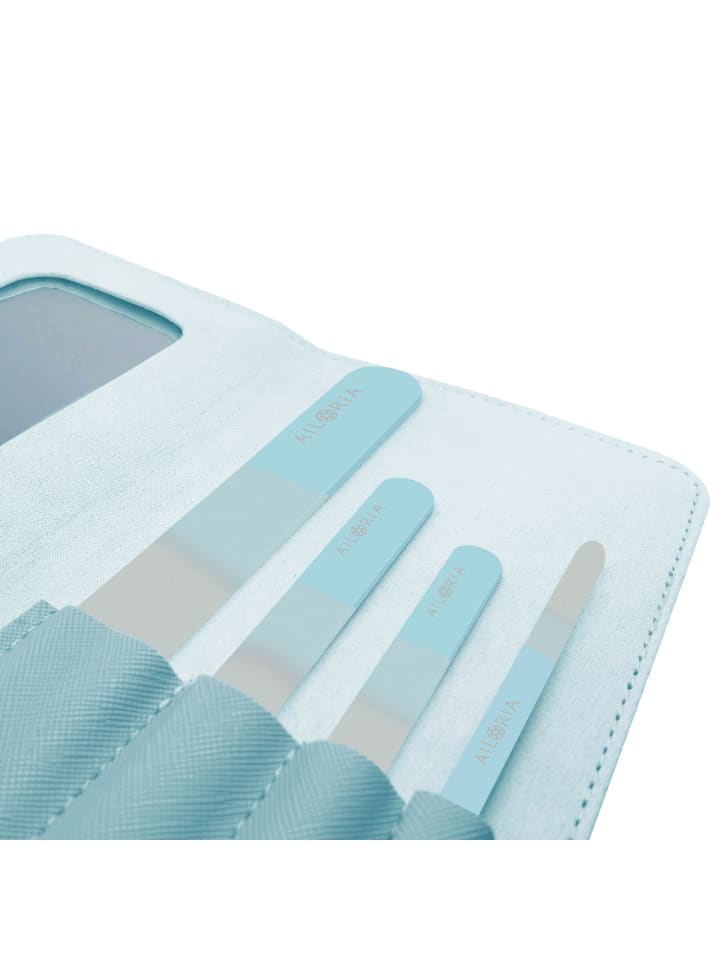 Ailoria CONTOUR PRIME Glas-Nagelfeilenset in blau günstig kaufen onesize