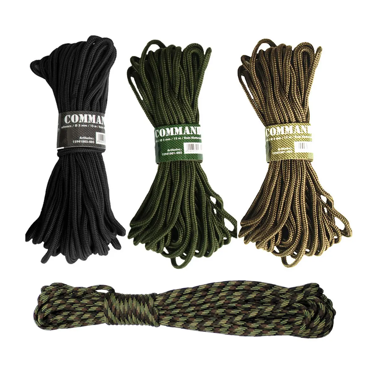 Seil 5 mm x 15 Meter versch. Farben