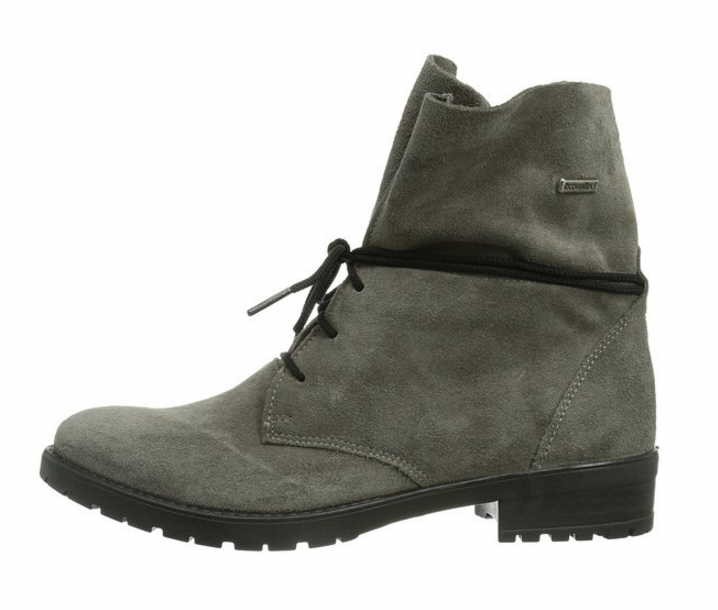 RICOSTA Stiefel Mädchen grau meteor Velour