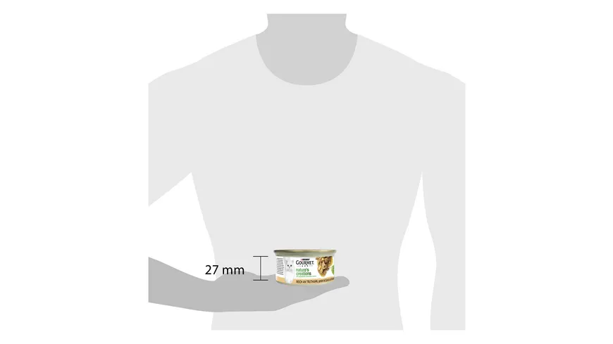 PURINA GOURMET Nature's Creations Reich an Truthahn 85 g