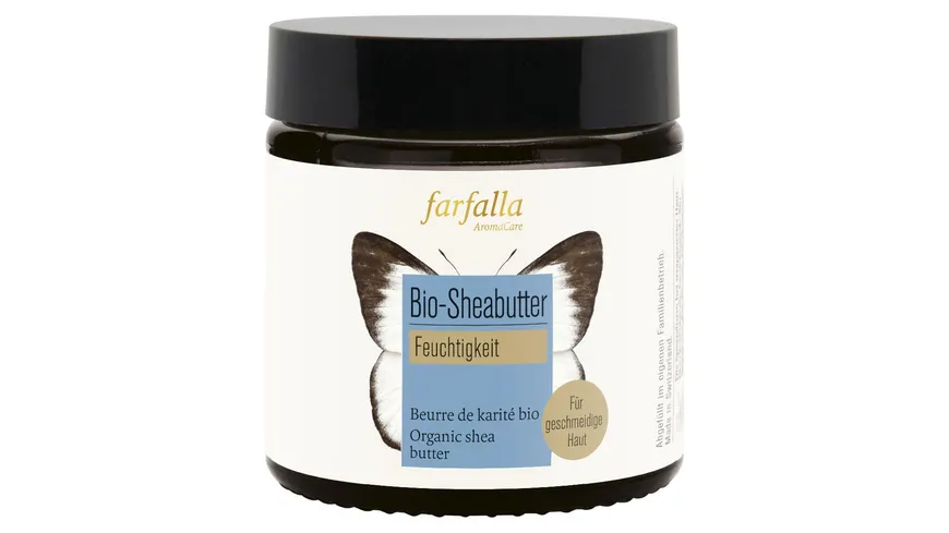 Farfalla Shea Feuchtigkeit Bio-Butter 100 ml