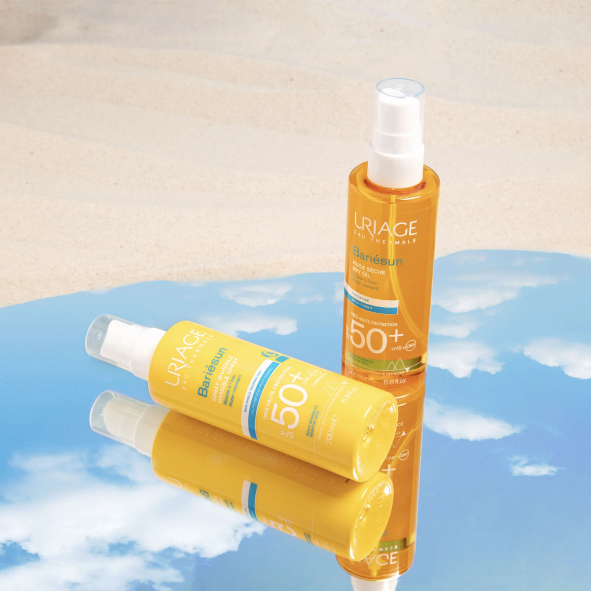 BARIESUN Invisible Spray SPF50+ Illatmentes - Magas védelemmel ellátott test napozó spray.