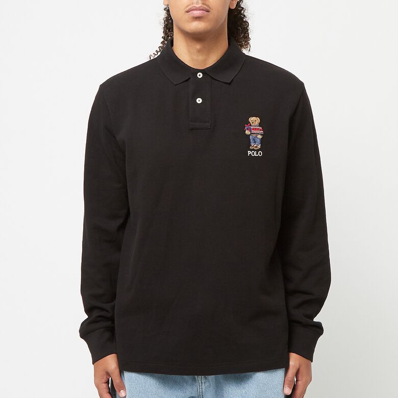 Polo Ralph Lauren Long Sleeve-Polo Shirt gift bear polo black