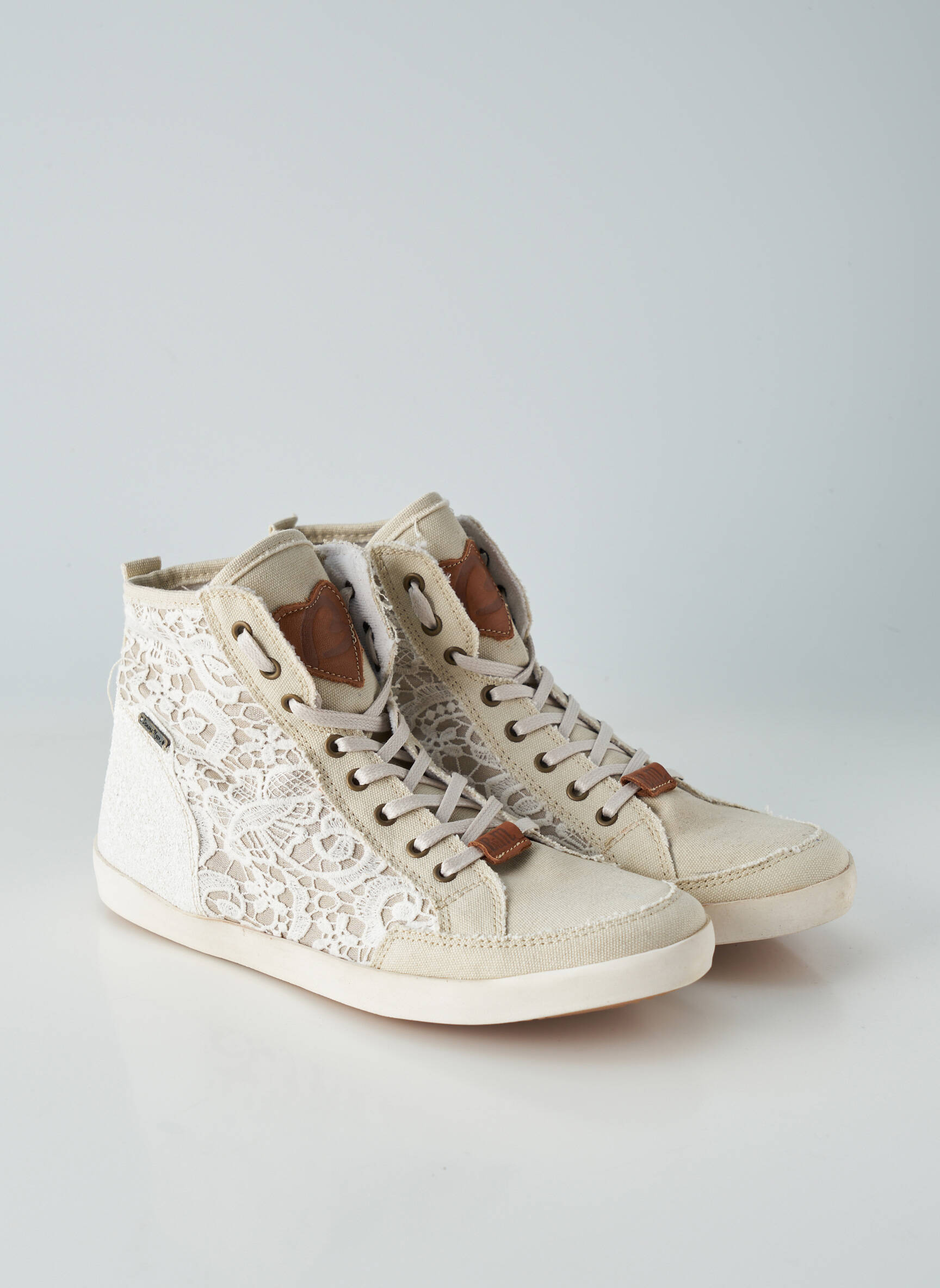 Banana Moon Baskets Femme couleur beige