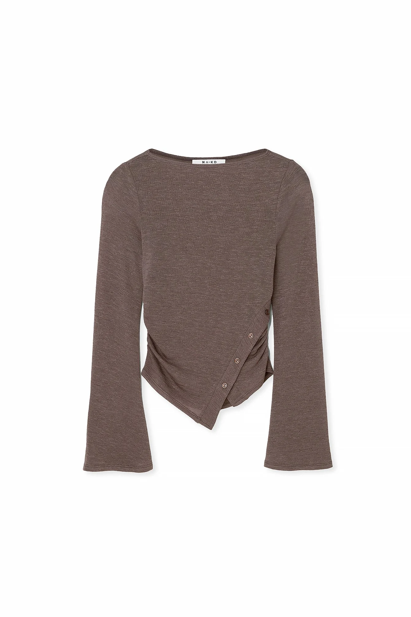 Top mit Knopfdetail
