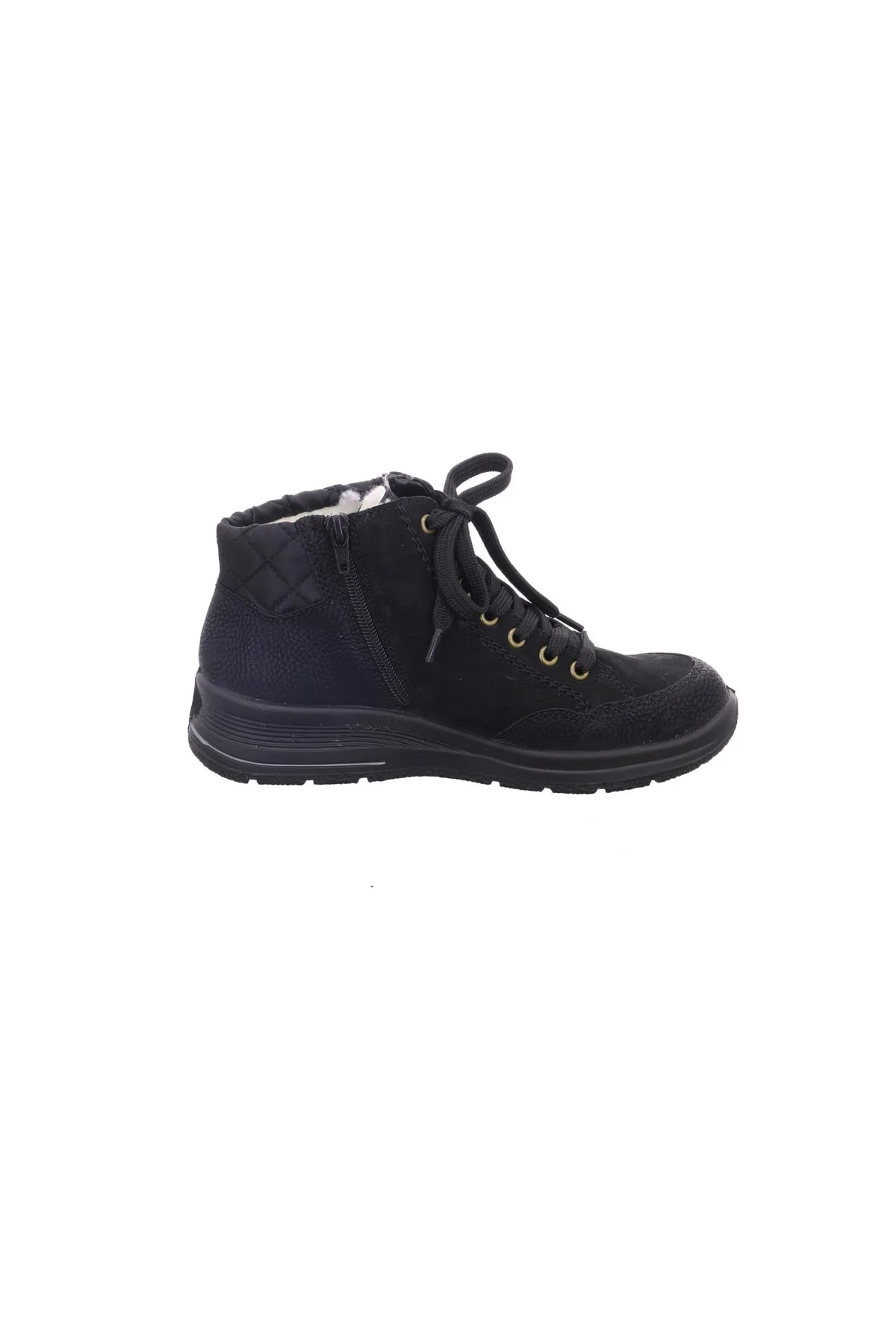 Rieker  Stiefelette - Schwarz - Flacher Absatz